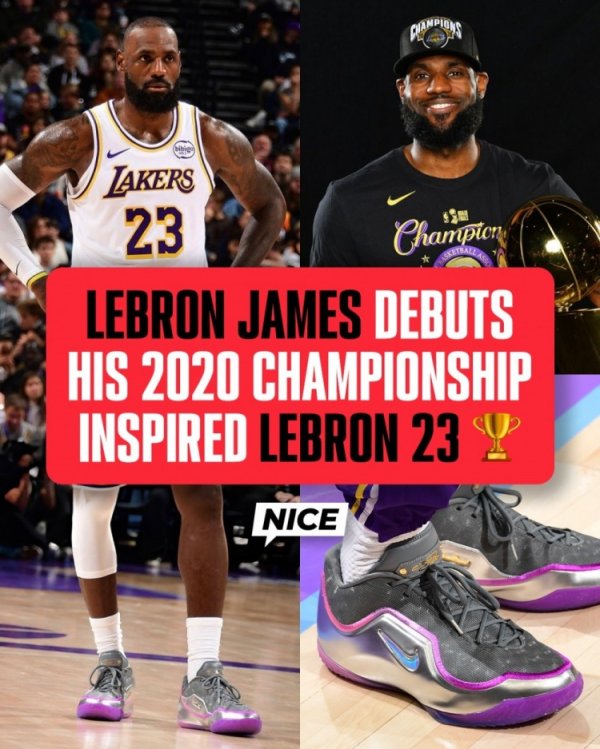 James mang đôi giày thể thao